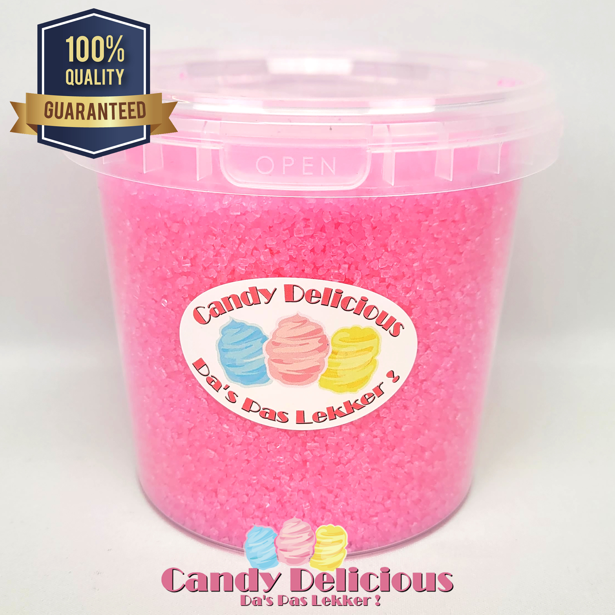 Infrarood Disciplinair Bully Suikerspin Suiker Licht Roze 850gr | Candy Delicious