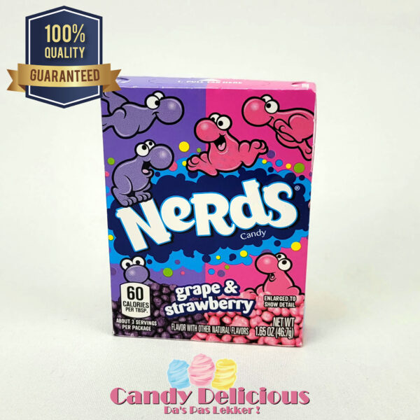 Nerds Grape Strawberry Klein Candy Delicious